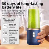 Portable USB Mini Juicer Cup – Handheld Travel Blender for Smoothies and Fresh Juice