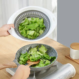 Collapsible Silicone Kitchen Storage Basket – Multi-Use Fruit & Vegetable Drainer