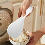 Food-Grade Silicone Rice Spoon – Non-Stick Standing Scooper
