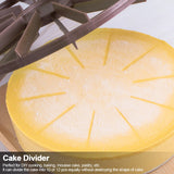 Equal Portion Bread & Cake Divider – 10/12 Slice Round Baking Marker Tool