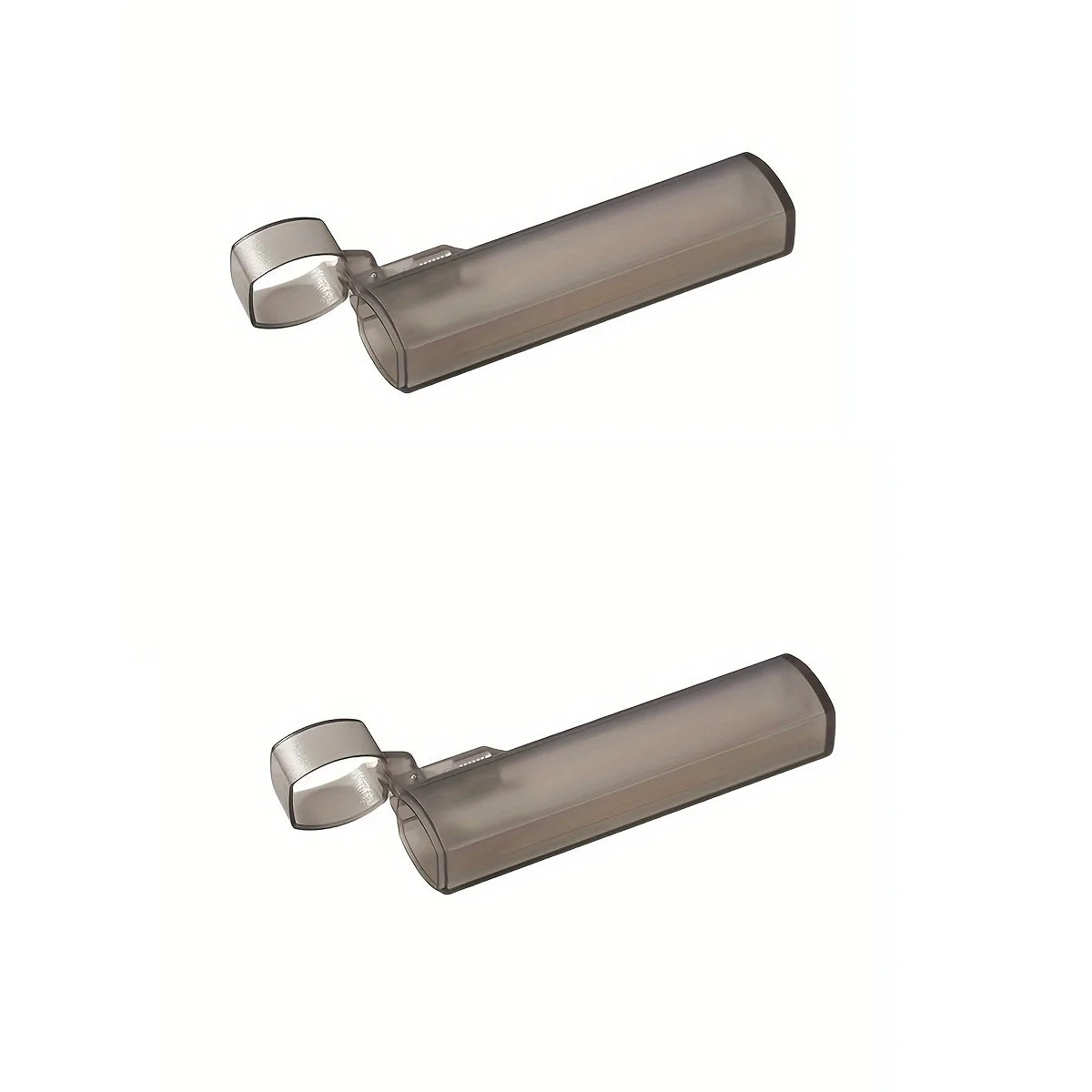 Portable Plastic Toothpick Case – Clear Holder for Travel, Kitchen, and Restaurant Use