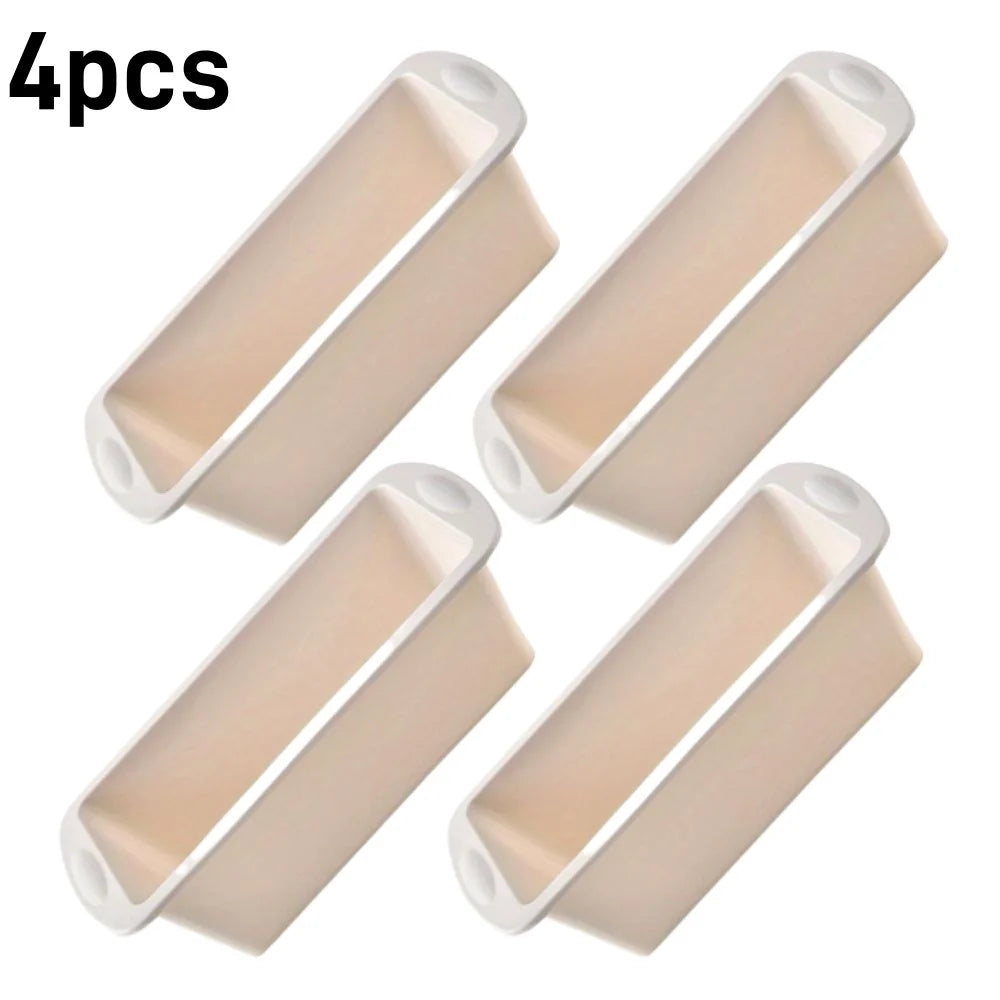 Non-Stick Silicone Loaf Pan, Flexible Rectangle Cake & Bread Mold (1/4pcs)
