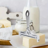 Stainless Steel Adjustable Cheese Slicer – Butter Cutter for Soft & Semi-Hard Cheese