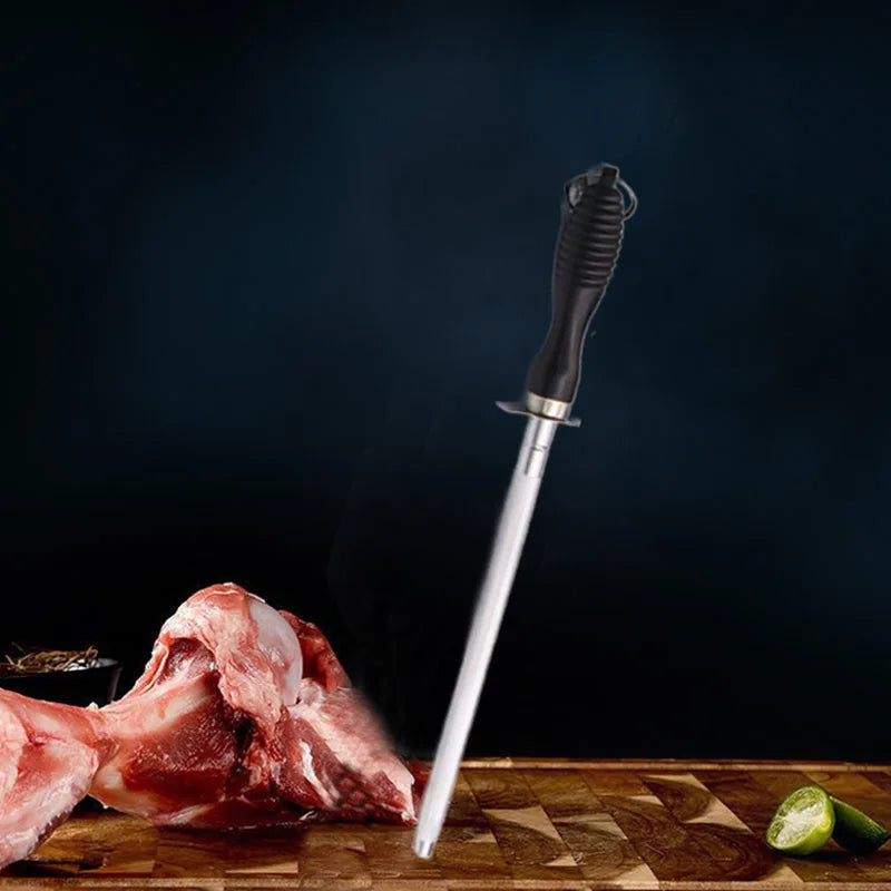 WXCOO Hand-Forged Kitchen Cleaver – Multifunctional Boning, BBQ & Fruit Slicing Knife with Sheath