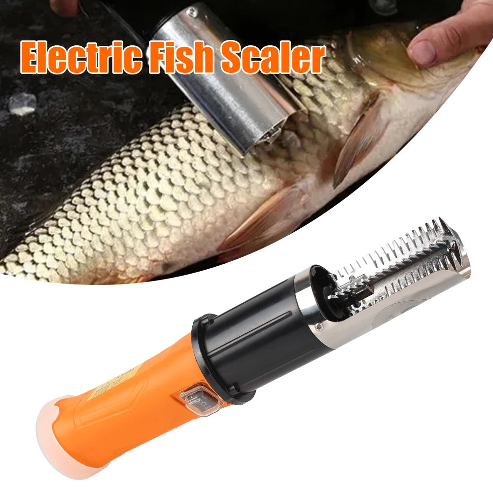 NICEYARD 6000 RPM Electric Fish Scaler – High-Speed Seafood Tool with EU Plug for Home & Restaurant Use