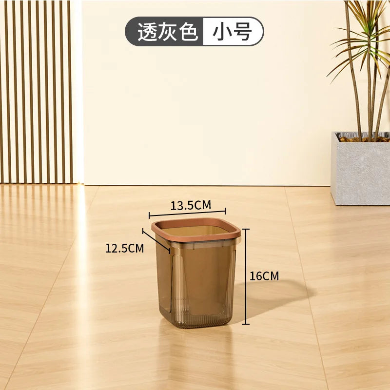 Hot Selling Minimalist Lidless Trash Can – Simple & Durable Kitchen and Household Bin
