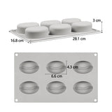 3D Coffee Bean Silicone Ice Cube Mold – Candy, Chocolate & Dessert Mold