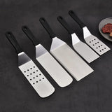 Stainless Steel Cooking Scraper Spatula – Heavy-Duty BBQ & Griddle Turner