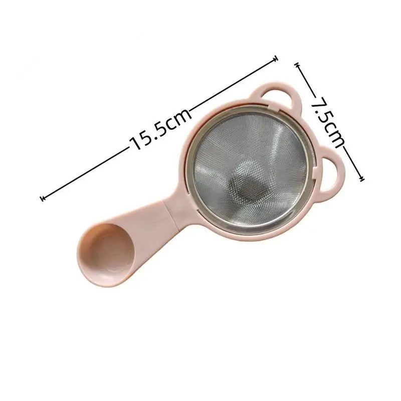 7.5cm Mini Fine Mesh Sieve – Stainless Steel Matcha & Coffee Strainer with Binaural Handle