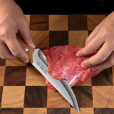 Stainless Steel Bone-Picking Knife – Professional Butcher Knife with Protective Cover