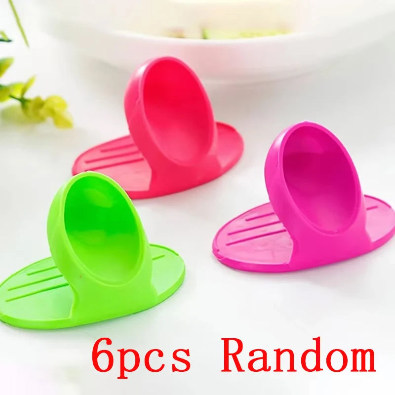Silicone Insulated Finger Covers – Heat-Resistant Oven & Microwave Gloves (2 / 10 PCS)
