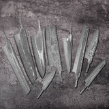 F.YOUNG DIY VG10 Damascus Steel Knife Blank – 67-Layer Hand-Forged Japanese Chef Blade (No Handle)