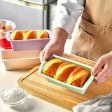 Non-Stick Silicone Loaf Pan, Flexible Rectangle Cake & Bread Mold (1/4pcs)