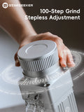STARSEEKER E55Pro Electric Coffee Grinder – 55MM Titanium Cone Burr with Stepless Adjustment
