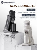 STARSEEKER E55Pro Electric Coffee Grinder – 55MM Titanium Cone Burr with Stepless Adjustment