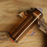 Portable Plastic Toothpick Case – Clear Holder for Travel, Kitchen, and Restaurant Use