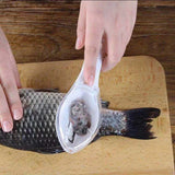 Fish Scale Scraper & Fish Skin Brush – Fast & Easy Cleaning Tool