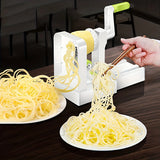 Stainless Steel Potato Noodle Maker – Multi-Functional Vegetable Spiralizer & Grater