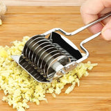 Stainless Steel Dough Lattice Roller Cutter – Multifunction Pizza & Noodle Slicer