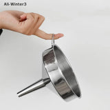 Stainless Steel Wide Mouth Funnel – Metal Canning & Kitchen Transfer Tool