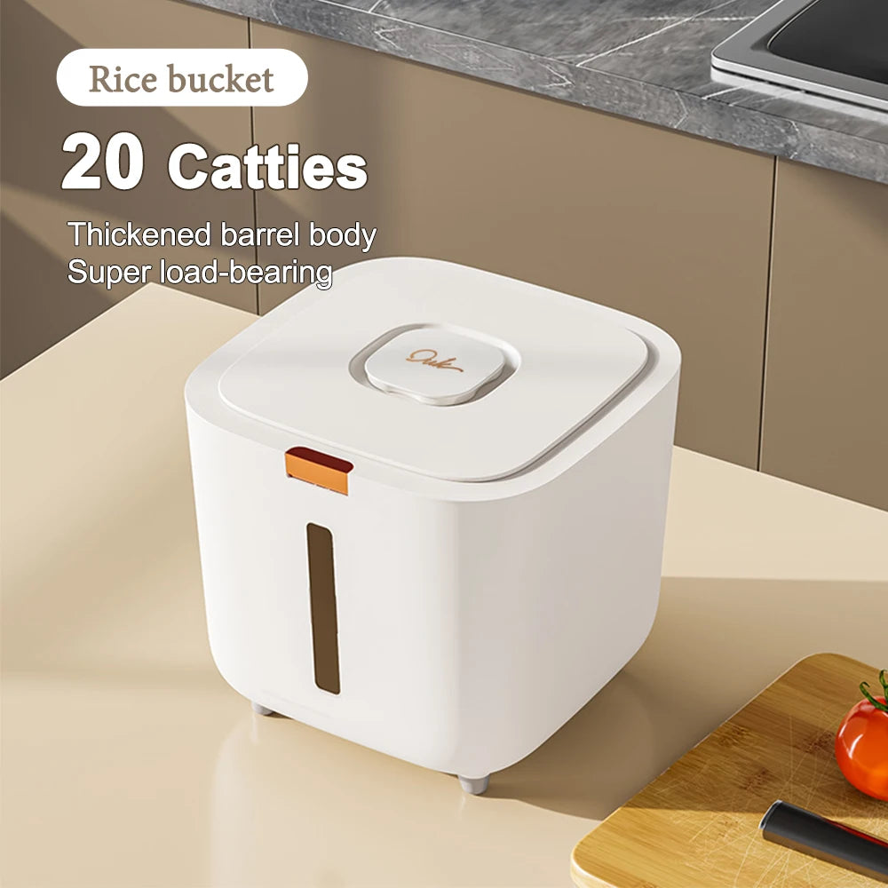 Insect-Proof & Moisture-Proof Rice Storage Box – 5KG / 10KG Sealed Grain Container with Lid