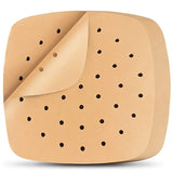 Upgraded Air Fryer Parchment Paper Liners – Disposable Square Perforated Sheets (50/100 Pcs)