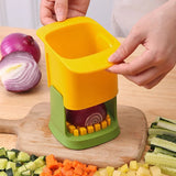 1PC Multi-Functional Vegetable Shredder & Dicer – Garlic Press, Onion Chopper & Potato Slicer Tool