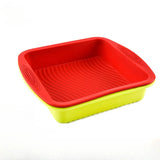Silicone Square Cake Pan  Non-Stick DIY Baking Mold