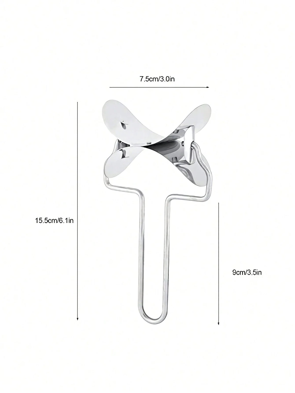 Stainless Steel Pastry Rolling Cutter – Round Dough Blade for Dumplings & Pies