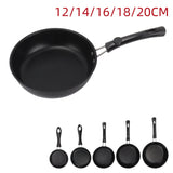 Mini Non-Stick Stainless Steel Frying Pan – 12–20cm Omelet & Egg Pan for Gas & Induction