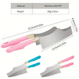 Stainless Steel Cake Slicer & Triangle Cutter – Professional Baking Tool