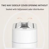 7/9L Two-Way Smart Sensor Trash Can – Wall-Mounted Narrow Slit Induction Bin for Toilet & Kitchen