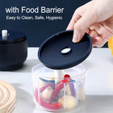 250ml Mini Electric Vegetable Chopper – USB Rechargeable Wireless Garlic & Food Crusher