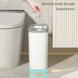 14L Smart Sensor Trash Can Wall Mounted – Waterproof Touchless Waste Bin for Bathroom & Kitchen
