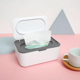 Portable Wet Tissue Box – Dustproof Wipes Dispenser with Lid for Home, Baby & Car