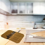 Canvas Knife Roll Bag – Portable Waterproof Chef Knife Storage with 7 Slots