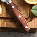 XINZUO 5" Utility Knife – German 1.4116 Steel Multi-Function Peeling & Slicing Knife