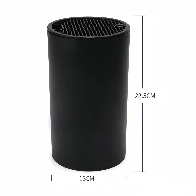 6-Style Kitchen Knife Organizer – Anti-Slip Knife Storage Stand