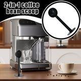 2-in-1 Coffee Scoop & Tamper, 10g Measuring Spoon