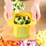 Multifunctional Cucumber Potato Slicer – Household Hand Pressure Onion Dicer & Vegetable Chopper