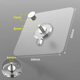 Strong Adhesive Hooks – No-Drill Waterproof Hangers for Kitchen, Bathroom & Wall Decor