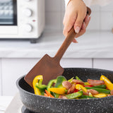 Wooden Spatula for Non-Stick Cookware – Heat-Resistant Kitchen Cooking Utensil