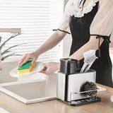 Stainless Steel Cutlery Holder – Tableware Drainboard Spoon & Knife Organizer