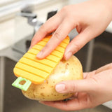 Multifunctional Flexible Fruit & Vegetable Cleaning Brush – Durable Kitchen Washing Tool