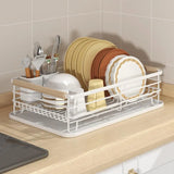 Removable Drain Tray Storage Rack for Pots & Pans – Strong, Hollow Design