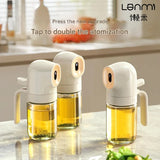 LANMI Atomizing Oil Spray Bottle – Quantitative Oil Control for Cooking & BBQ