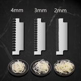 Metal Vegetable Spiralizer – 3-Blade Potato, Carrot & Zucchini Slicer