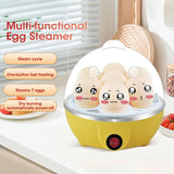 Automatic Egg Cooker – 7-Egg Multi-Function Boiled & Steamed Egg Machine