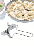 Stainless Steel Pastry Rolling Cutter – Round Dough Blade for Dumplings & Pies