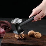 Double-Sided Zinc Alloy Meat Hammer – Multifunctional Meat Tenderizer & Kitchen Tool